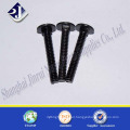 alibaba online supplier black zinc plated carbon steel carriage bolts